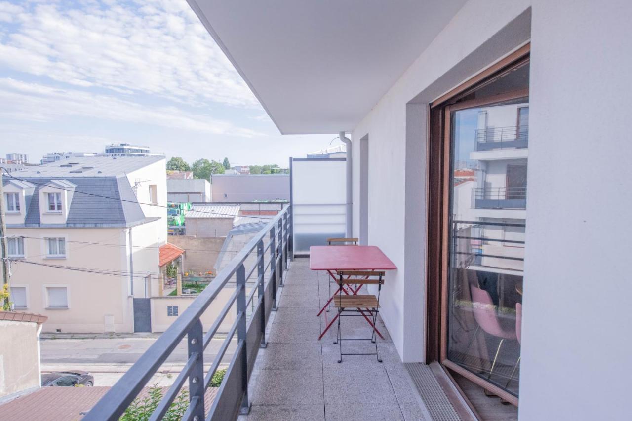 Apartmán Machouart Le Duplex -Parking Gratuit Equipee Commodites- Aubervilliers Exteriér fotografie