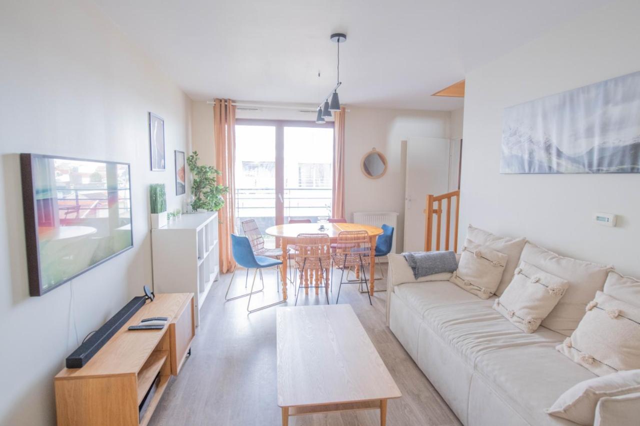 Apartmán Machouart Le Duplex -Parking Gratuit Equipee Commodites- Aubervilliers Exteriér fotografie
